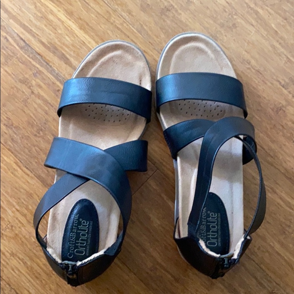 Black sandals
